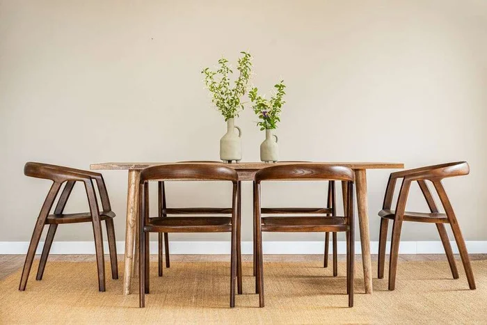 MESA COMEDOR NORDICA - OLMO NATURAL - 1.80 X 0.90 MTS en Madera natural - Mesas de comedor, Uruguay | La Iberica, vista 52