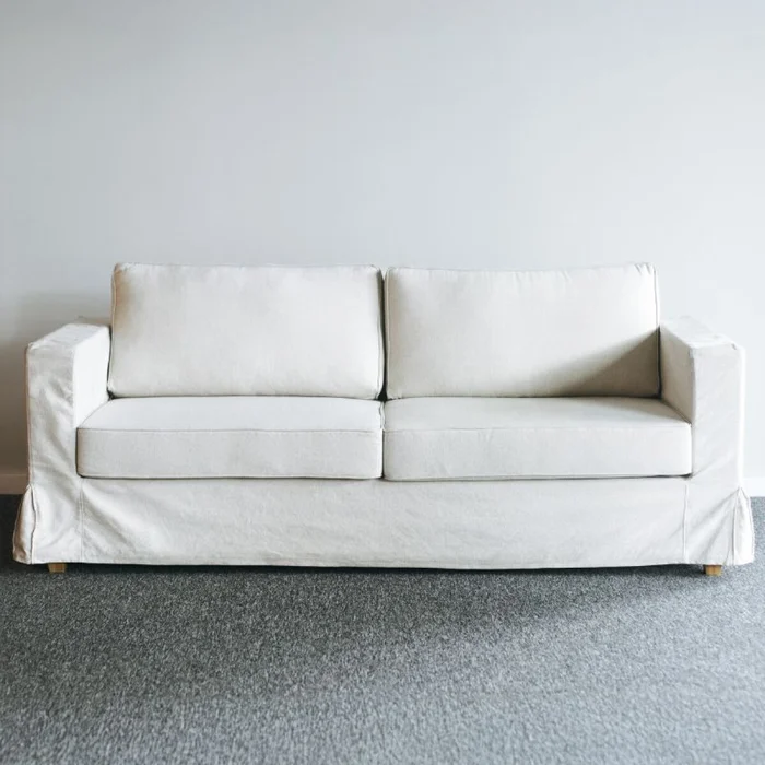Sofá Franca - 2 Cuerpos en Beige - Sillones y sofás, Uruguay | Fábrica Italiana, vista 4
