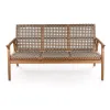 SOFA TRACO 3 LUGARES CUERDA RAMI 155x72x84CM JATOBA - Muebles para el exterior, Uruguay | Vinibel, vista 2 de 5