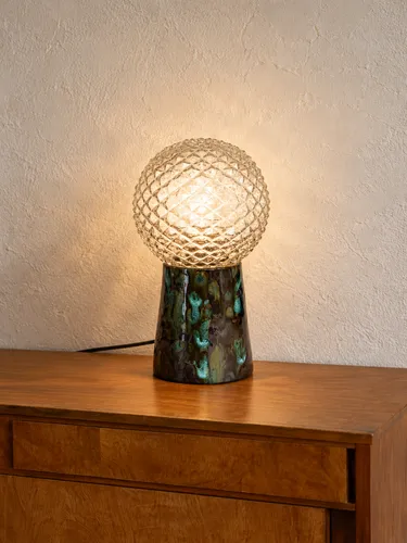 Luminaria Cielo Verde en Multicolor - Lámparas de mesa, Uruguay | Maruja objetos