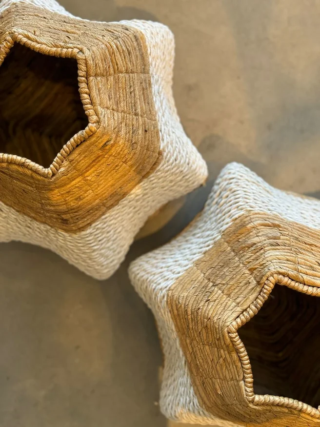 FLORERO CRAFTS NATURAL/BLANCO - 70% OFF en Multicolor - Jarrones, Uruguay | Masinfinito Casa, vista 2