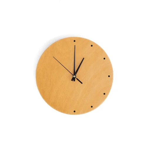 Reloj Praga en Madera natural - Decoración de pared, Uruguay | Benteveo, vista 5