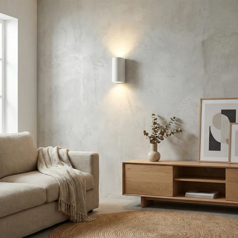Aplique de Pared Ovalo White en Blanco - Iluminación, Uruguay | La Perla, vista 4