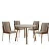 Juego de Comedor Star Redonda 4 sillas - Rose - Sillas, Uruguay | Ecowood, vista 1 de 3