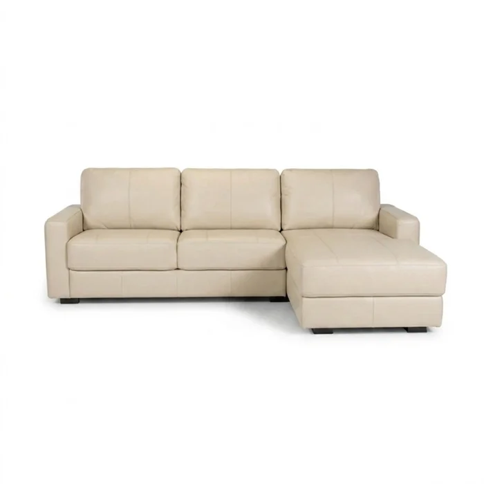 Rinconera Como - Cuero Básico - 2 + Chaise derecho - Arena en Beige - Sillones y sofás, Uruguay | NYR, vista 2