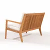 SOFA RIADE 2 LUGARES ACQUABLOCK CRUDO 117x75x81CM JATOBA - Muebles para el exterior, Uruguay | Vinibel, vista 5 de 10
