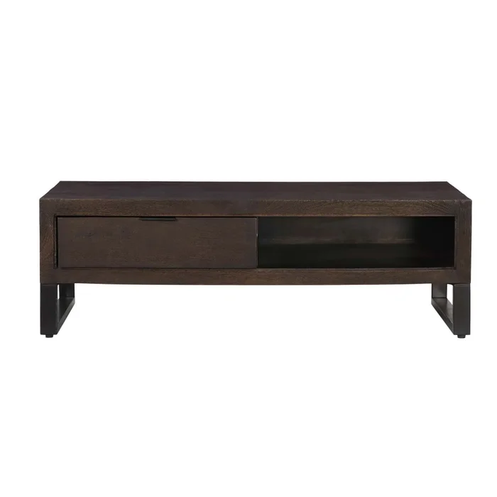 Mesa Ratona Madera-de-mango Marron Delta Castaño en Marrón - Mesas de living, Uruguay | Divino, vista 2