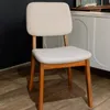 Silla de Comedor Classic Madera Targuí y Lino Beige - Sillas, Uruguay | Berna home, vista 2 de 4