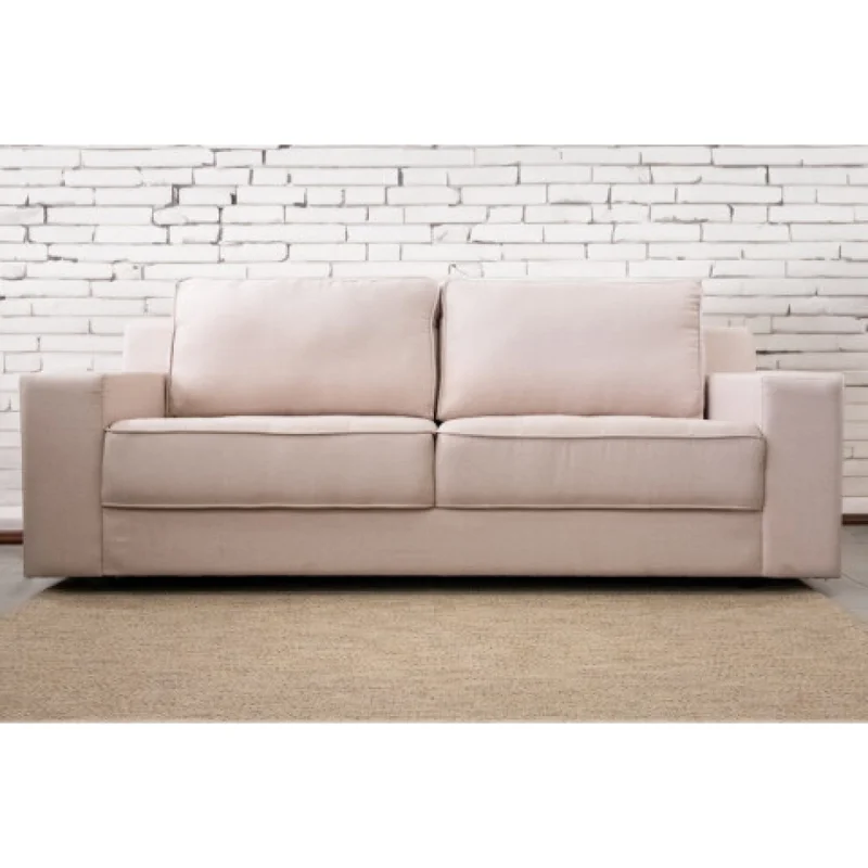 SOFA AGAPE 3 CUERPOS LINO TOSTADO 10589 - Sillones y sofás, Uruguay | Alfa Ventas, vista 3