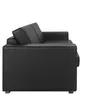 SOFA CAMA 2 PLAZAS - TAPIZADO EN SINTETICO NEGRO en Negro - Sillones y sofás, Uruguay | Champagne Home, vista 4 de 5
