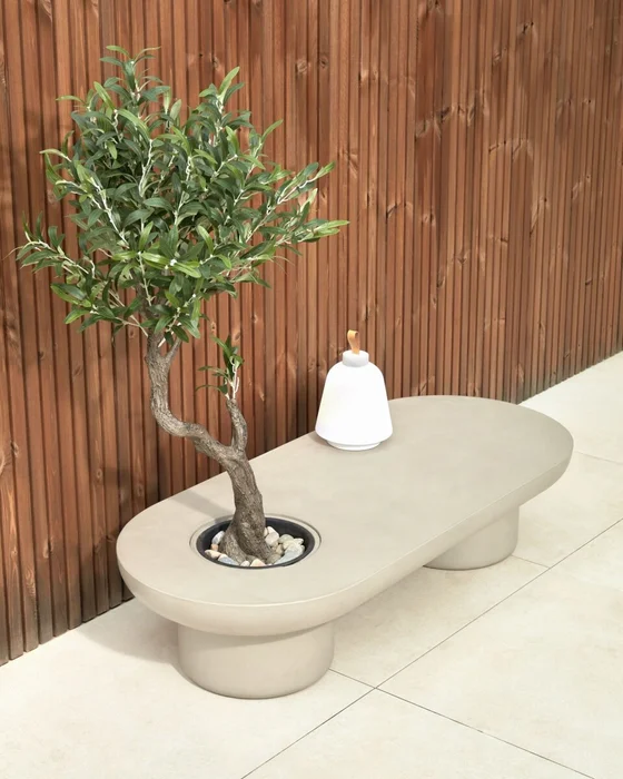 Planta artificial Olivo con maceta negro 140 cm en Negro - Macetas, Uruguay | Kavehome, vista 2