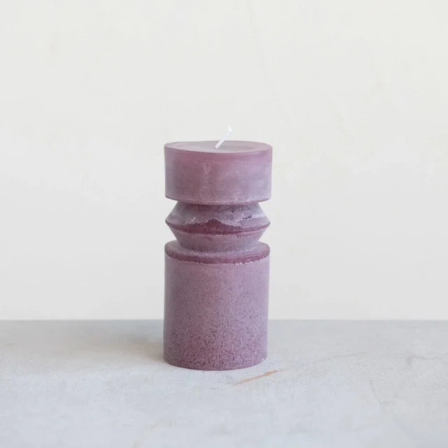 VELA DE PARAFINA ROSA en Rosa - Velas y Portavelas, Uruguay | Sentido Jose Ignacio