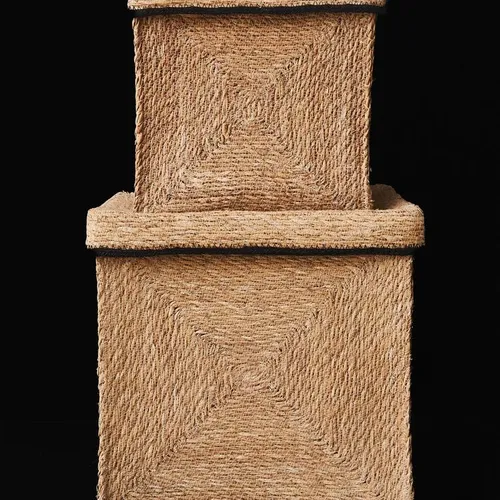CESTA CUADRADA en Madera natural - Canastos, Uruguay | Zara Home