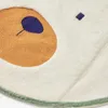 Alfombra redonda Zelda algodón blanco de oso Ø 100 cm en Blanco - Textiles, Uruguay | Kavehome, vista 5 de 5
