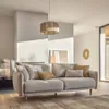 Sofá Carlota 3 - beige 213 cm en Beige - Sillones y sofás, Uruguay | Kavehome, vista 3 de 9