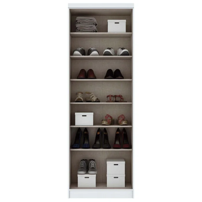 Placard Ropero 2 Puertas Mdp Blanco Multiuso D110 en Blanco - Roperos y placares, Uruguay | Divino, vista 3