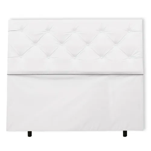 Respaldo Cabecera Extra King Size 193 cm – Luxo Ecocuero en Blanco - Respaldos de cama, Uruguay | Delta Center