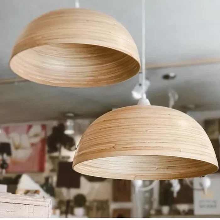 LÁMPARA TECHO CEBÚ en Madera natural - Lámparas colgantes, Uruguay | HomeTouch, vista 3