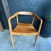 Silla de Comedor en teca en Madera natural - Butacas, banquetas y puffs, Uruguay | Balihai, vista 2 de 4