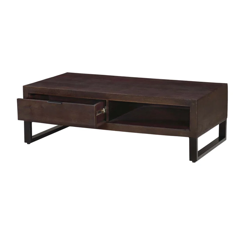 Mesa Ratona Madera-de-mango Marron Delta Castaño en Marrón - Mesas de living, Uruguay | Divino, vista 3