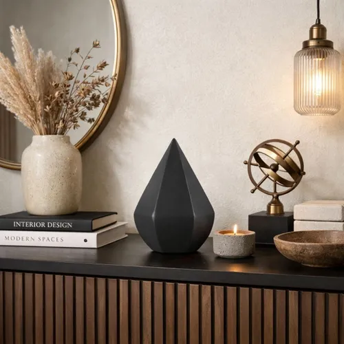 DECORACION GEOMETRIC VIASONO Negro en Negro - Decoración, Uruguay | Viasono