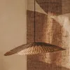 Pantalla para lámpara de techo Bisbal de ratán con acabado natural Ø 80 cm en Madera natural - Lámparas colgantes, Uruguay | Kavehome, vista 3 de 9