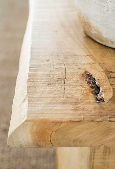 MESA DE ARRIMO IRREGULAR - NATURAL en Madera natural - Muebles para TV, Uruguay | La Iberica, vista 4
