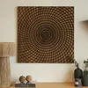 ARTE TRIBAL ESPIRAL WALNUT NATURAL en Madera natural - Espejos, Uruguay | Masinfinito Casa, vista 2 de 3