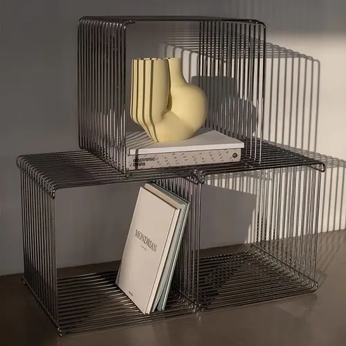 Cubo estante organizador de hierro - Decoración, Uruguay | Buho Store