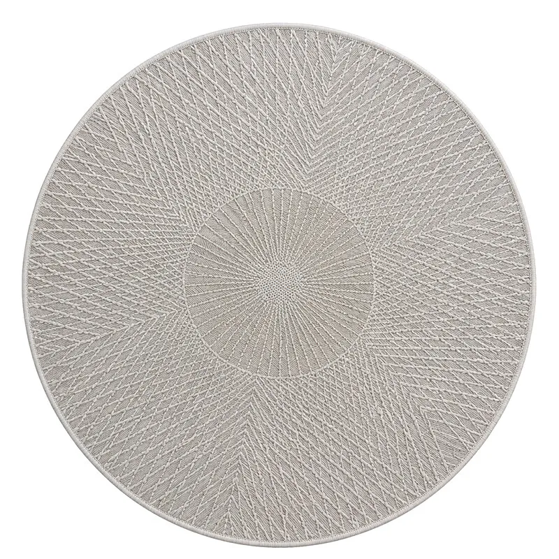 ALFOMBRA JERSEY HOME JH/B644/E515/ 200CM DIAM WOOL/SAND en Gris - Alfombras, Uruguay | Vinibel