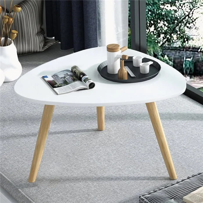 MESA CENTRICA TRIANG BAMBOO C/BLANCO 99X70X46CM en Multicolor - Mesas de comedor, Uruguay | Decohogar, vista 3
