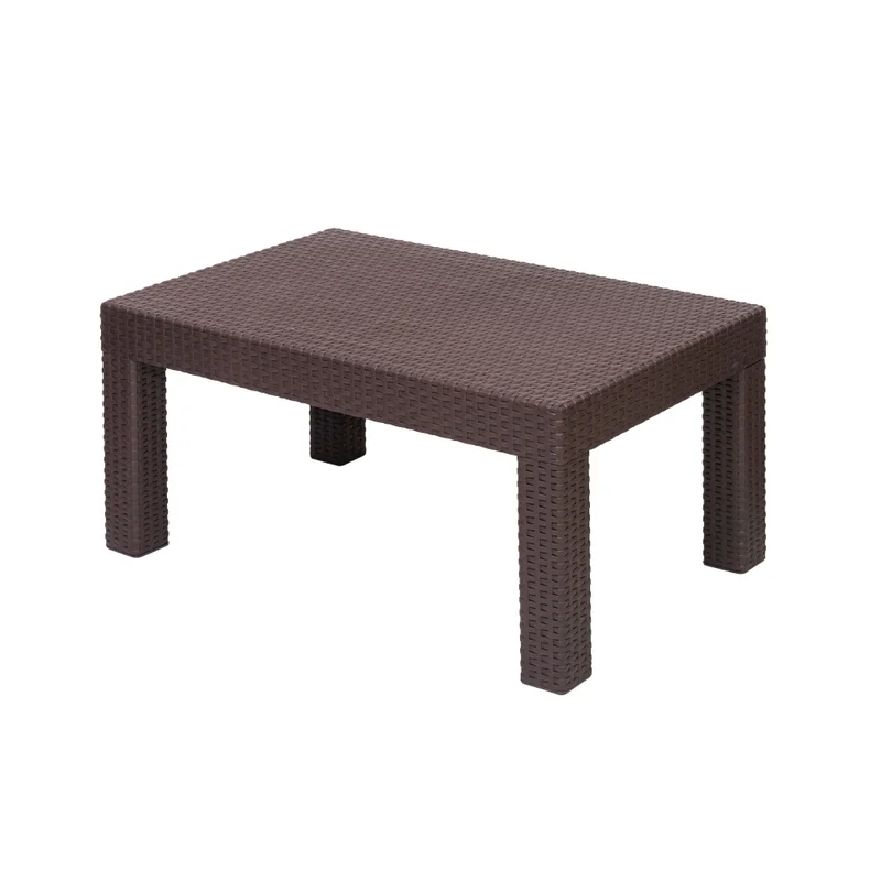 Set De Living Polipropileno Marron Turim en Marrón - Muebles para el exterior, Uruguay | Divino, vista 4