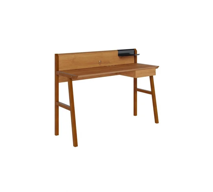 Escritorio Job - Cajón y Estante - Línea Manhattan - Natural en Madera natural - Escritorios, Uruguay | Rústico Hogar, vista 2