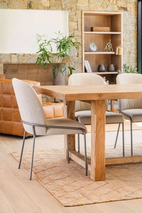 MESA COMEDOR APOLO - 2.50 X 1.10 MTS en Madera natural - Mesas de comedor, Uruguay | La Iberica, vista 18