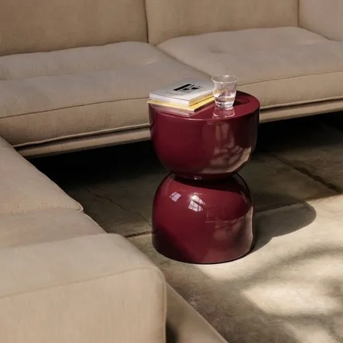 Mesa de Arrime / Banco Tinto en Rosa - Butacas, banquetas y puffs, Uruguay | Casakos