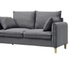 Sofá 3 cps OSLO - Gris Oscuro en Gris - Sillones y sofás, Uruguay | Finkel, vista 2 de 4