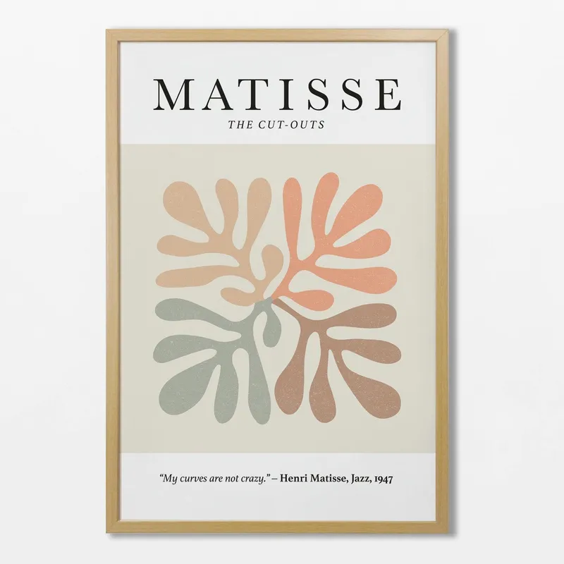 Matisse - The cut - outs N.02 en Multicolor - Láminas, Uruguay | La Cuadrería