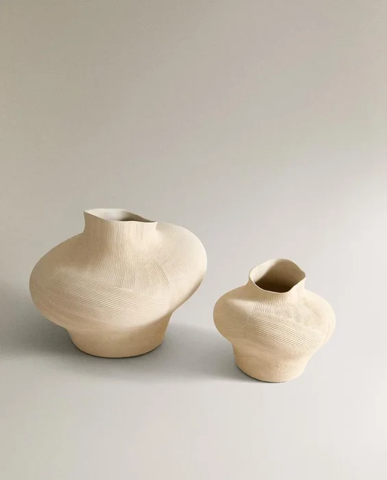 JARRÓN CERÁMICA IRREGULAR - Jarrones, Uruguay | Zara Home, vista 3