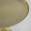 Mesa auxiliar redonda Adaluz de metal dorado Ø 37 cm en Amarillo - Mesas de arrimo, Uruguay | Kavehome, vista 4 de 5
