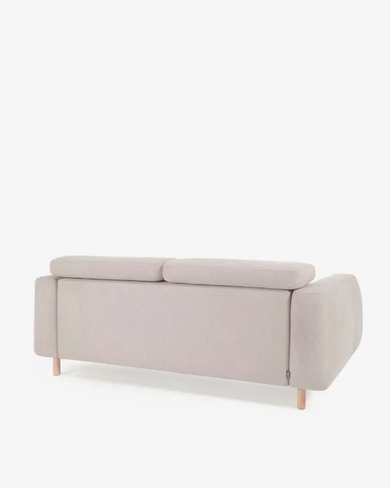 Sofá Singa 3 Plazas - Beige 215 Cm en Beige - Sillones y sofás, Uruguay | Kavehome, vista 8