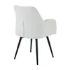 Silla Giratoria Lusso - Tela Rústica - W3 (Beige) en Beige - Butacas, banquetas y puffs, Uruguay | NYR, vista 4 de 5