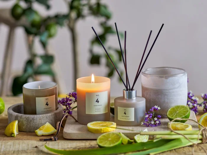 Vela No.4 Limón - Verbena - Velas y Portavelas, Uruguay | Martinika Deco