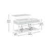 Mesa Ratona Articulada 3V Sauder en Madera natural - Mesas de living, Uruguay | Ecowood, vista 5 de 5
