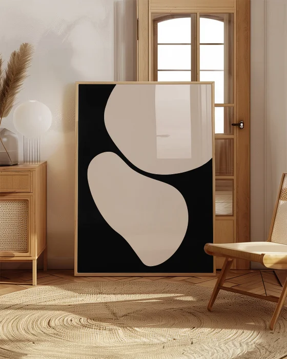 Abstractos Neutros - Serie N.12 en Multicolor - Láminas, Uruguay | La Cuadrería, vista 4
