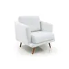 Sillon Poltrona 1 Cuerpo Trinidad - Gris en Gris - Sillones y sofás, Uruguay | Ecowood, vista 1 de 3