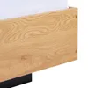 Estructura cama ELLINGE 140x200 almac roble en Gris - Dormitorio, Uruguay | JYSK, vista 4 de 5
