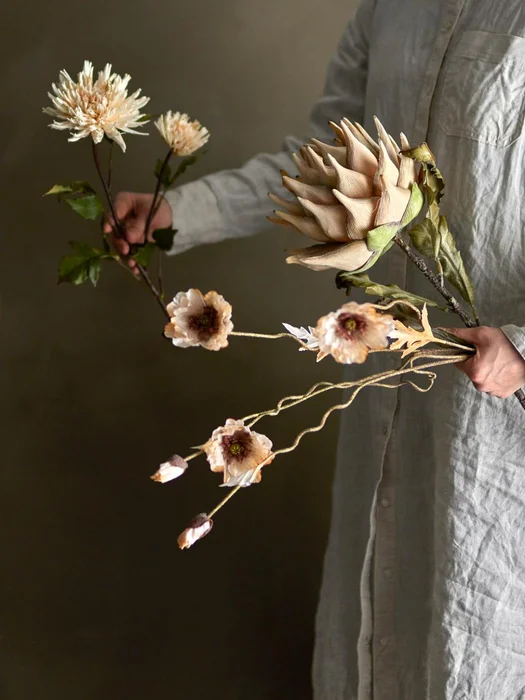 Tallo Protea natural en Beige - Decoración, Uruguay | Martinika Deco, vista 2
