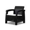 Juego de Jardín Mykonos - 2 butacas y mesa - Negro en Negro - Muebles para el exterior, Uruguay | NYR, vista 3 de 8