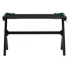 ESCRITORIO GAMER MDF Y METAL NEGRO LED - Escritorios y sillas de escritorio, Uruguay | Alfa Ventas, vista 3 de 4