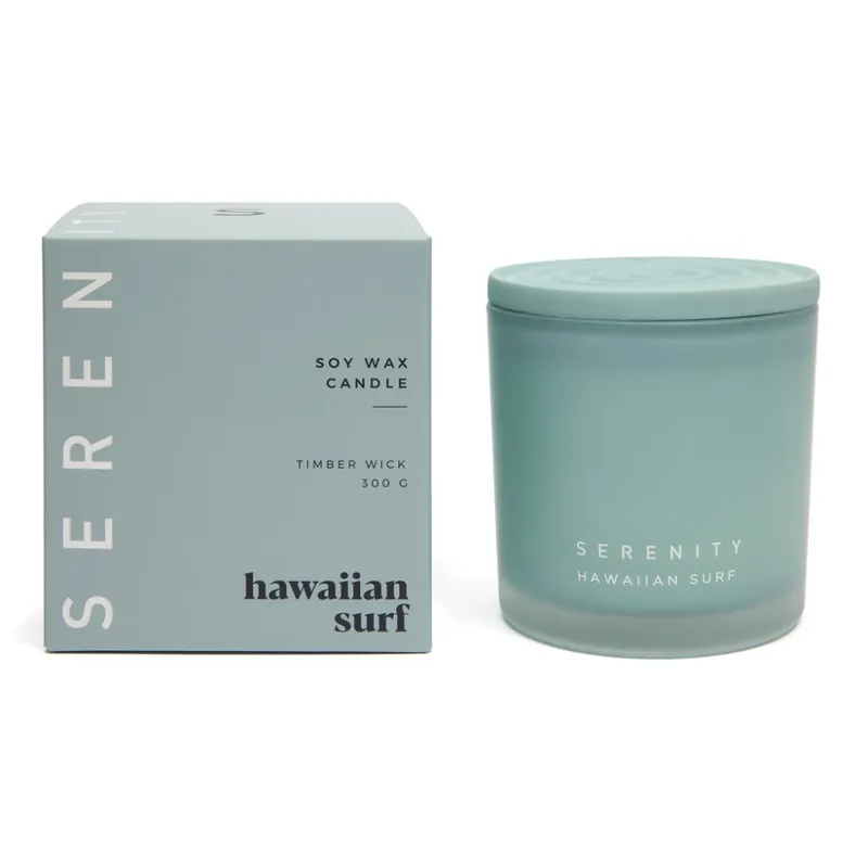 VELA AROMATICA 295ML SERENITY HAWAIIAN SURF - Velas y Portavelas, Uruguay | Koz
